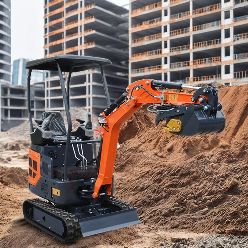 Vysoko kvalitná 2tonská mini diggerová záhrada Použitie kompaktné malé hydraulické prehľadávače Mini rýpadlo prispôsobené na predaj
