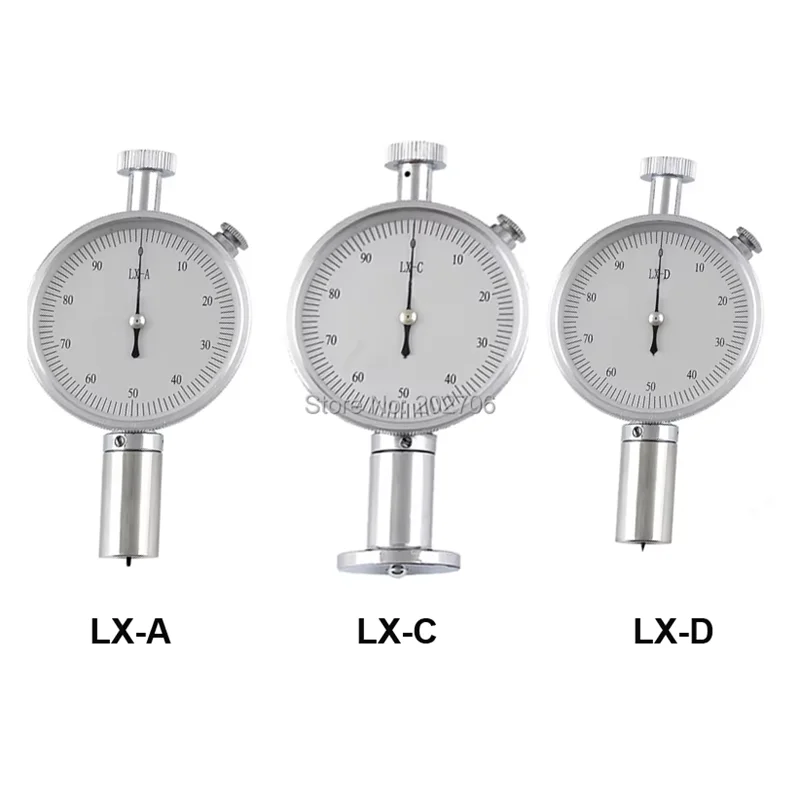 Vysoko kvalitná LX-A / LX-C / LX-D ZHLNÁ, SHORE A / C / D Tvrdosť.