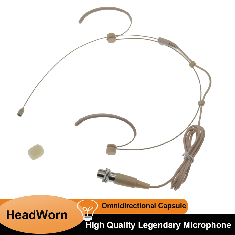 Vysoko kvalitná mikrofón bezdrôtového headset ACT-6000 pre MIPRO TA4F 4PIN SHURE 3,5MM