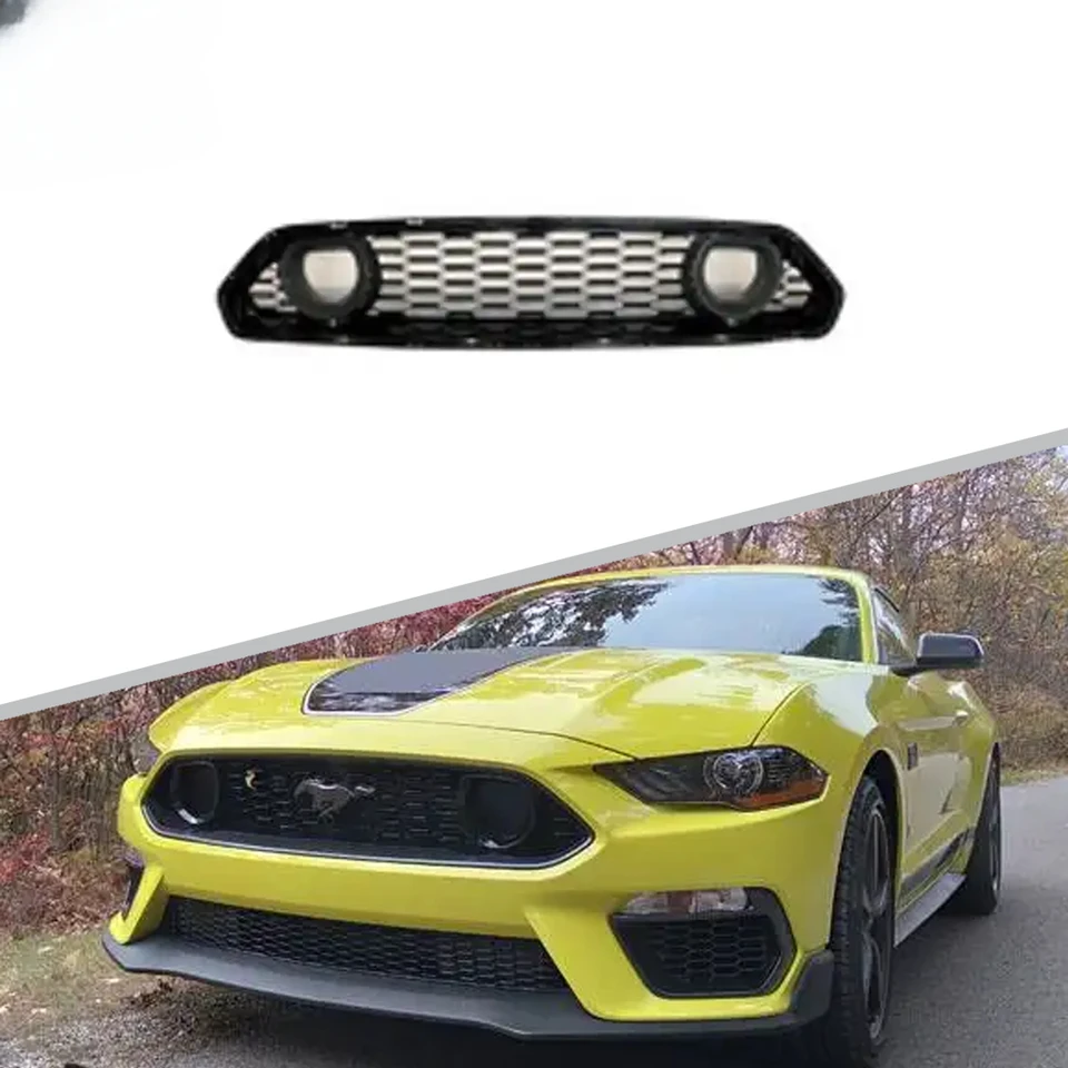 Vysoko kvalitná predná mriežka automobilu Mach 1 pre Ford Mustang 2018-2022
