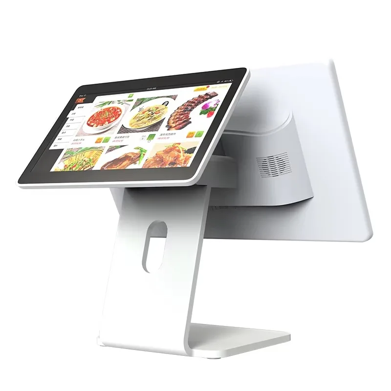 Vysoko kvalitná všetko v jednom dotykovom obrazovke PC PC POS Machine Android 11 System POS Terminal PoS System Duálna obrazovka pre supermarket pre supermarket