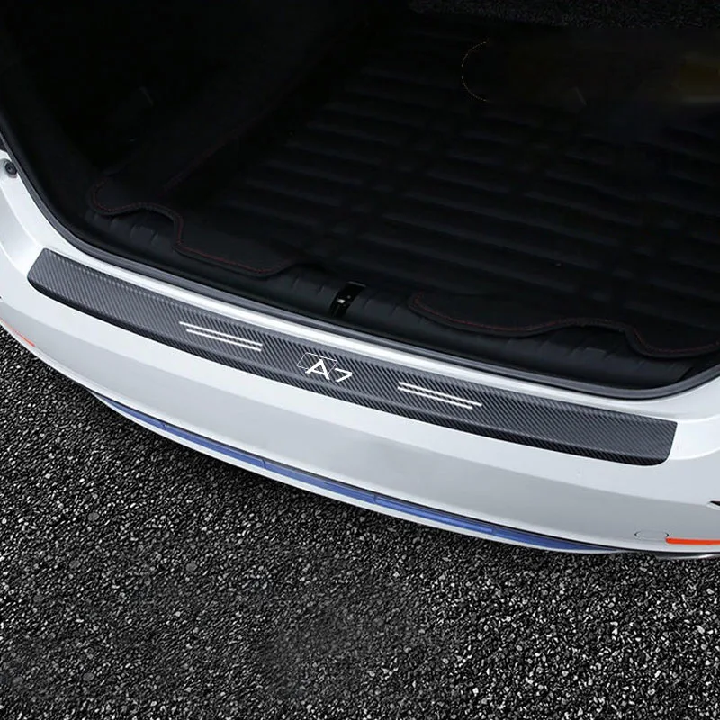 Vysoko kvalitné karbonové vlákniny Prahové hodnotenie automobilov Automatický kmeňa Auto trup pre Audi A7 príslušenstvo anti-drity anti-štrku