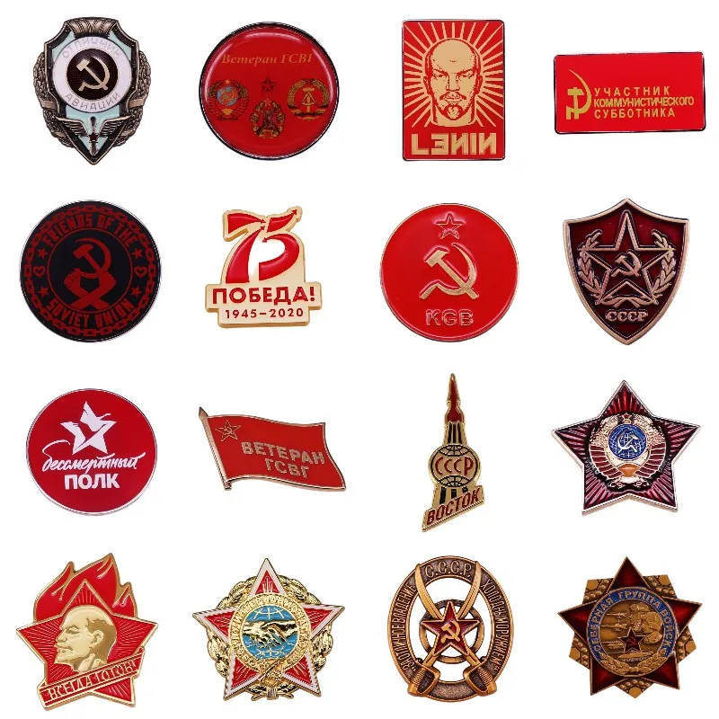 Vysoko kvalitné letecké letectvo 40. rokov Najlepší vojenský letec Ruský druhá svetová vojna originálne odznaky Sovietskej únie Komunistická strana smaltovaný brošňami