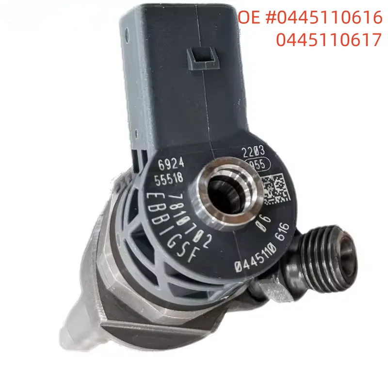 Vysoko kvalitné nové 0445110616 0445110617 Injektor paliva pre BMW X3 F25 E90 F30 F10 F11 520D 530D 320D 330D