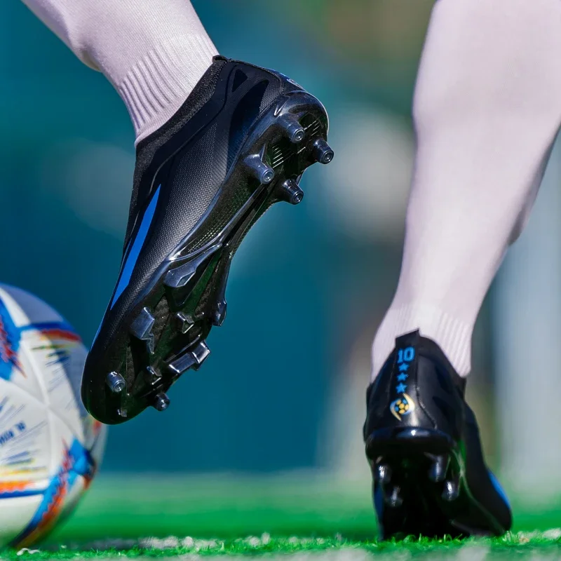 Vysoko kvalitné pánske futbalové topánky NESLUHU TURF SOCCER CLEATS pre deti TF/FG Training Football Boots Chuteira Campo38-44