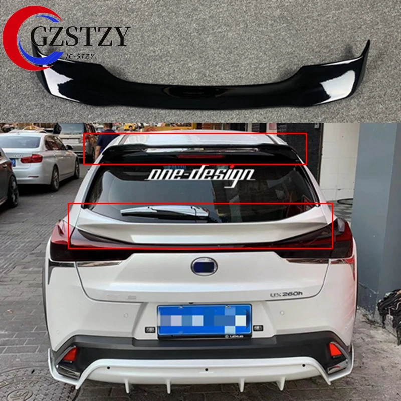 Vysoko kvalitné uhlíkové vlákno/FRP Zadný spojler pre kufrový kmeňa pre Lexus UX UX200/UX250H/UX260H 2019+