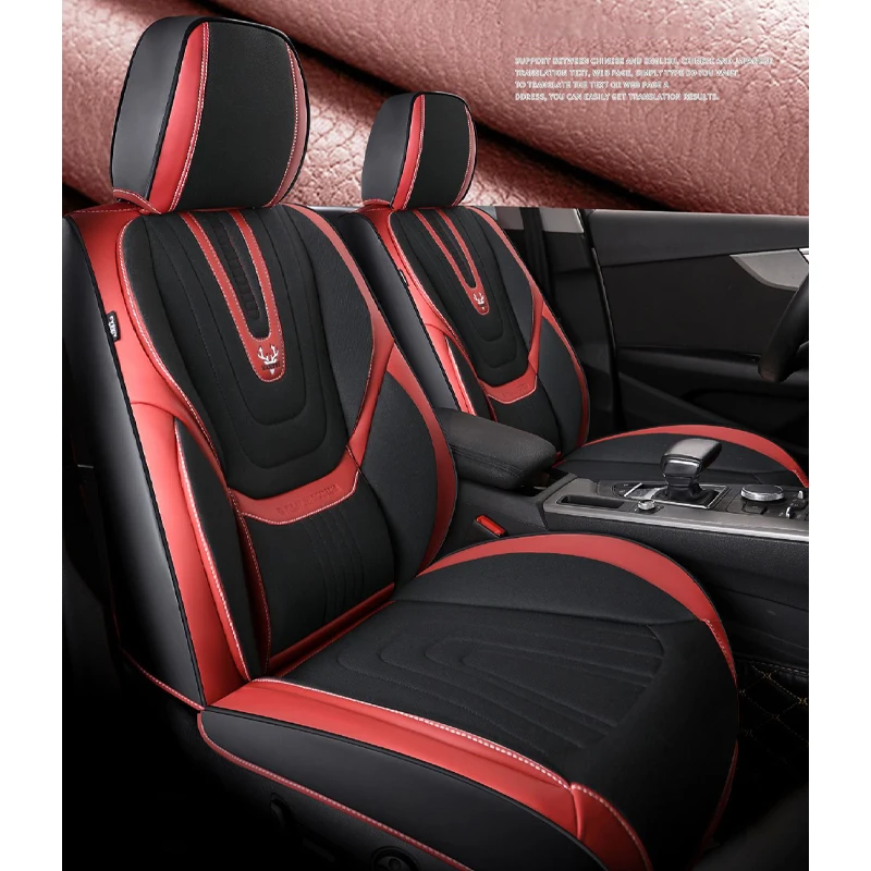 Vysoko kvalitné univerzálne kryty autosedačiek Koža pre VW Golf 6 Opel Zafira B Seat Arona BMW X3 F25 Fiat Tipo Kia Soul Accessories