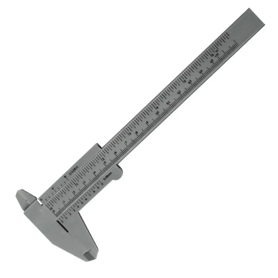 Vysoko kvalitné vernierové meranie meracieho pravítka 1 PC diy DIY Rule Plast Scale Škola domáce starožitné meranie