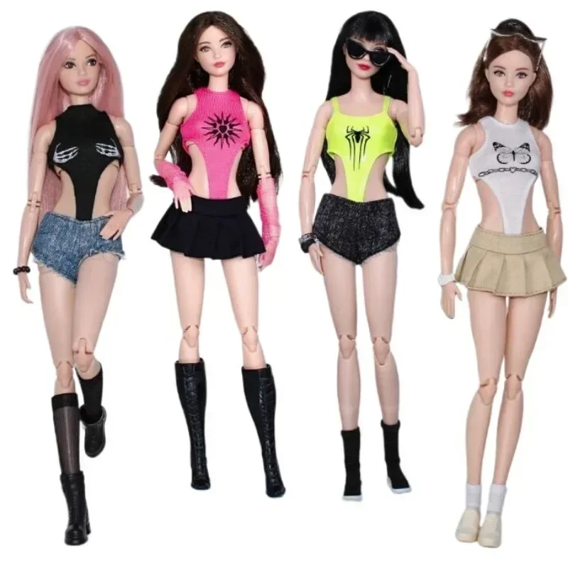Vysoko kvalitné YJ352 Navrhnuté štýly oblečenia oblečených zábavné pre výber pre vaše fr2 Barbiie Dolls Accessories