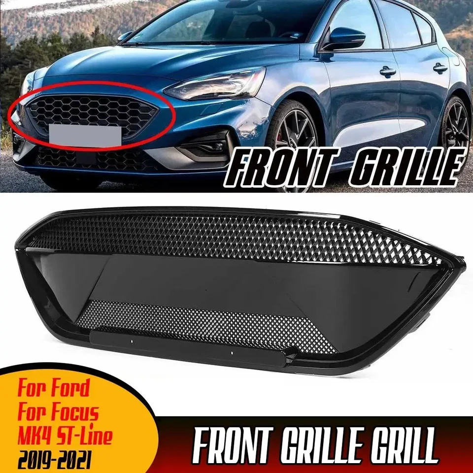 Vysoko kvalitné čalúnenie predného nárazníka automobilu pre Ford pre Ford pre Focus MK4 ST-Line 2019 2020 2021 MK4 ST-Line Racing Grills Body Kit