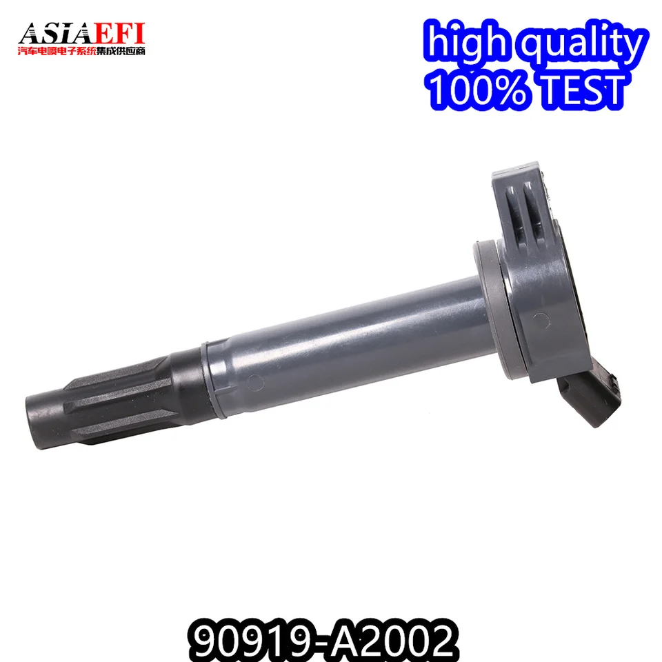 Vysoko kvalitný ASIAEFI 90919-A 2002 Zapaľovacia cievka pre Toyota Rav4 Camry Land Cruiser Lexus ES350 RX350 3,5L UF487 C1601 90919A2002