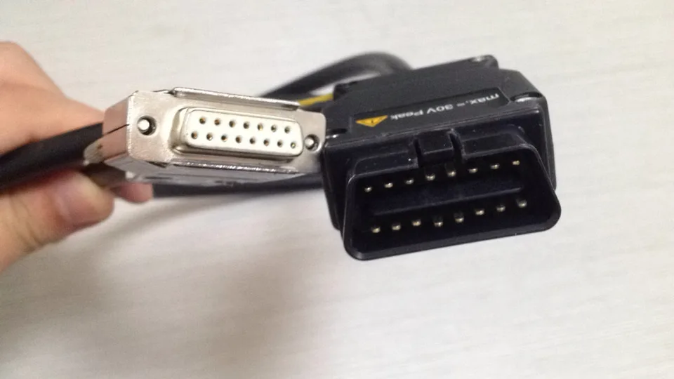 Vysoko kvalitný hlavný kábel pre BMW OPS OPPS OBD2 OBDII 16PIN KABEL DLC Diagnostický kábel