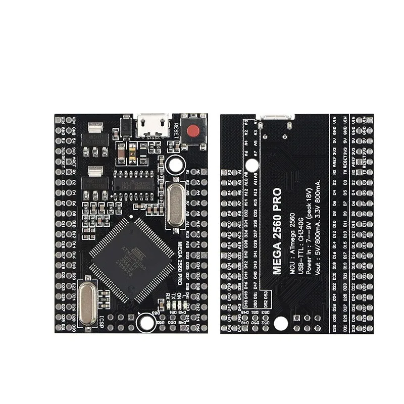 Vysoko kvalitný mega 2560 Pro Mini vložte chip CH340G/ATMEGA2560-16AU s mužskými špendlíkami kompatibilnými pre Arduino mega2560 DIY