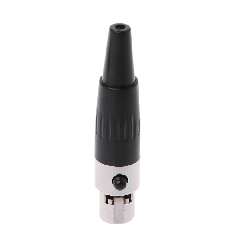 Vysoko kvalitný mini 3pin/4pinový ženský zástrčkový Mini XLR Audio Microfone Connector Y98E