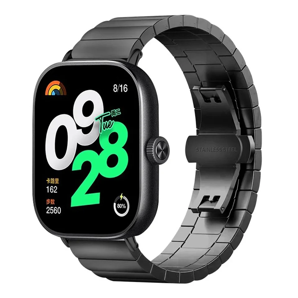 Vysoko kvalitný náramok pre Redmi Watch 4 pásik z nehrdzavejúcej ocele pre Redmi Watch 4 Correa pre Xiaomi Mi Band 9 Pro Miband 8Pro