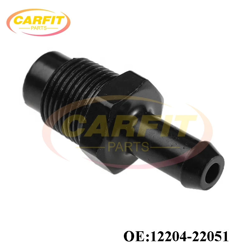 Vysoko kvalitný OEM 12204-22051 1220422051 Ventil PCV pre 2000-2008 Toyota Celica Corolla MR2 Spyder Matrix 1.8L 1ZZFE Auto diely