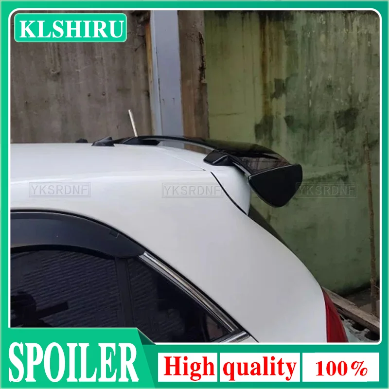 Vysoko kvalitný plast ABS pre Volkswagen Golf 5 GTI 03-08 Spojler uhlíkové vlákno vzhľad Hatchback strecha strecha zadného krídla Kit