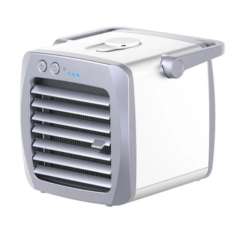 Vysoko kvalitný profesionálny klimatizačný ventilátor Prenosný klimatizácia USB Nabíjateľný mini vzduchový chladič pre izbu