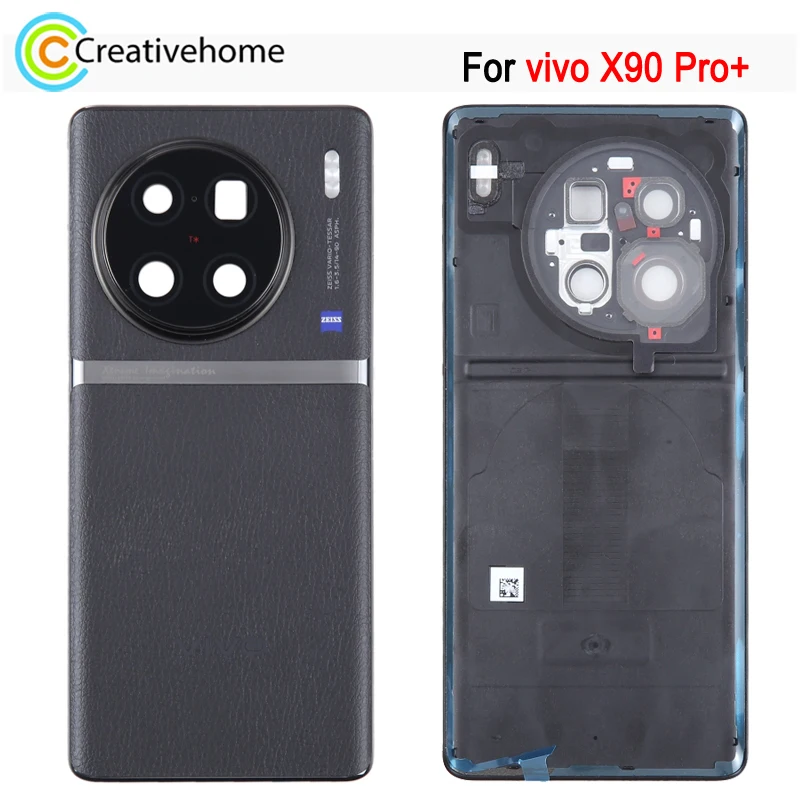 Vysoko kvalitný zadný kryt batérie pre Vivo X90 Pro Plus zadný kryt telefónu so zadným krytom s fotoaparát