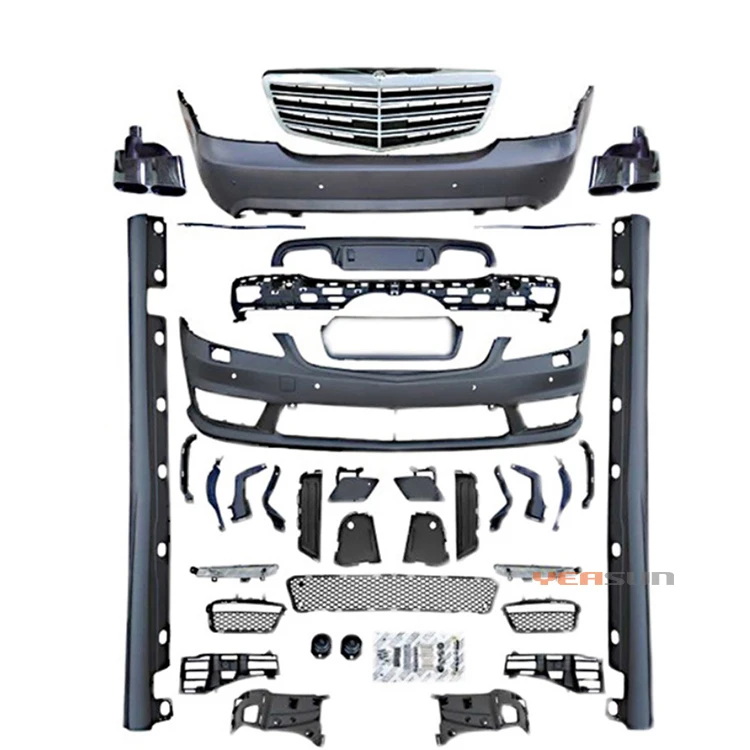 Vysoko kvalitný štýl predného zadného nárazníka W221 pre triedu Mercedes-Benz S 2009 2012 2012 2013