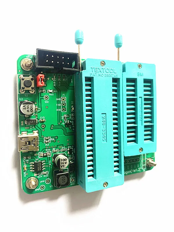 Vysoko napätý programátor AVR, vysokonapäťový sériový USB na sériový port, ISP STK500 štyri v jednom paralelné tri v jednom