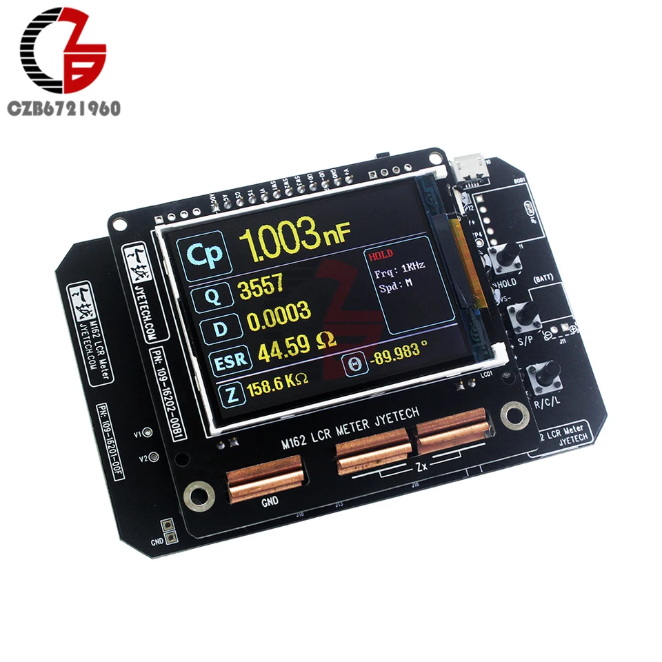 Vysoko presný digitálny multimeter LCR testovací stroj DIY Zvarú súpravu DIY Value Inductive Resistance Capacitance Tools Tools