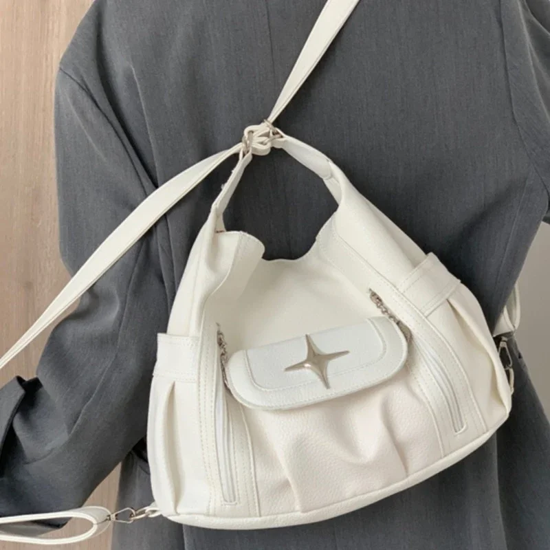Vysokokapacitné všetky zápasy Príležitostné hviezdy Crossbody Bag Vintage Študenti y2k estetické batohy streetwear módne tašky