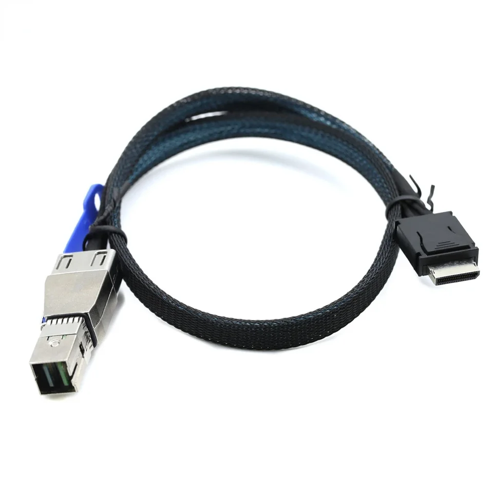 Vysokorýchlostný Oculink 4i SFF-8611 na SAS SFF-HD 8644 4I Káblové adaptér pre rýchly prenos údajov