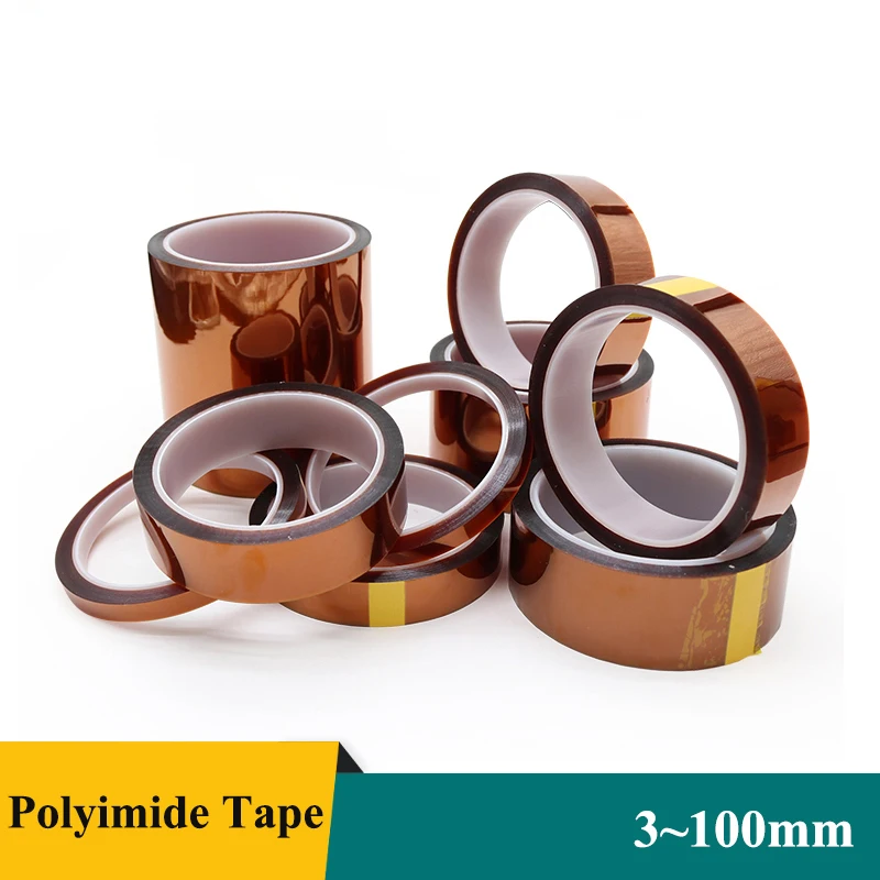 Vysokoteplotná teplota BGA Tape Termal Izolačná páska Polyimid Adhezívna izolačná lepiaca páska 3D tlačová doska Ochrana
