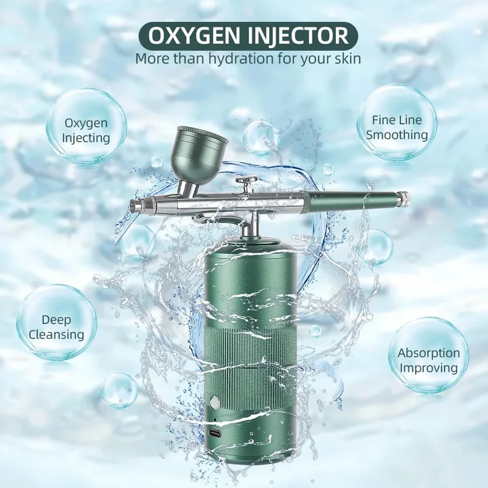 Vysokotlakový nano -tlak nano hydratácia vreckový vreckový prístroj na vstrekovanie kyslíka Essencia pokožka