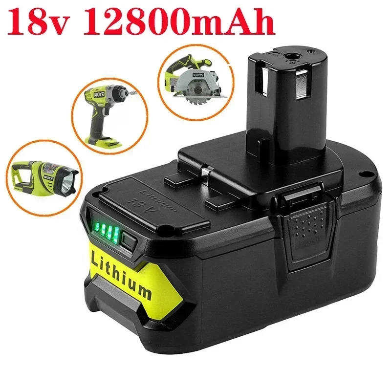 Vysoká kapacita 18V 28000 mAh li-ion pre Ryobi Hot P108 RB18L40 Nabíjateľná batéria napájací nástroj BATÉRA RYOBI ONE