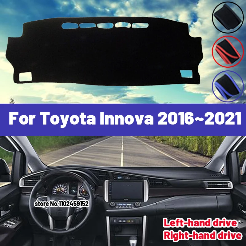 Vysoká kvalita pre Toyota Innova 2016 2017 2018 2018 2019 2020 2021 Kryt automobilu Cover Mat Sun Shader Vyhnite sa kobercami Light Pad Carpets Anti-UV