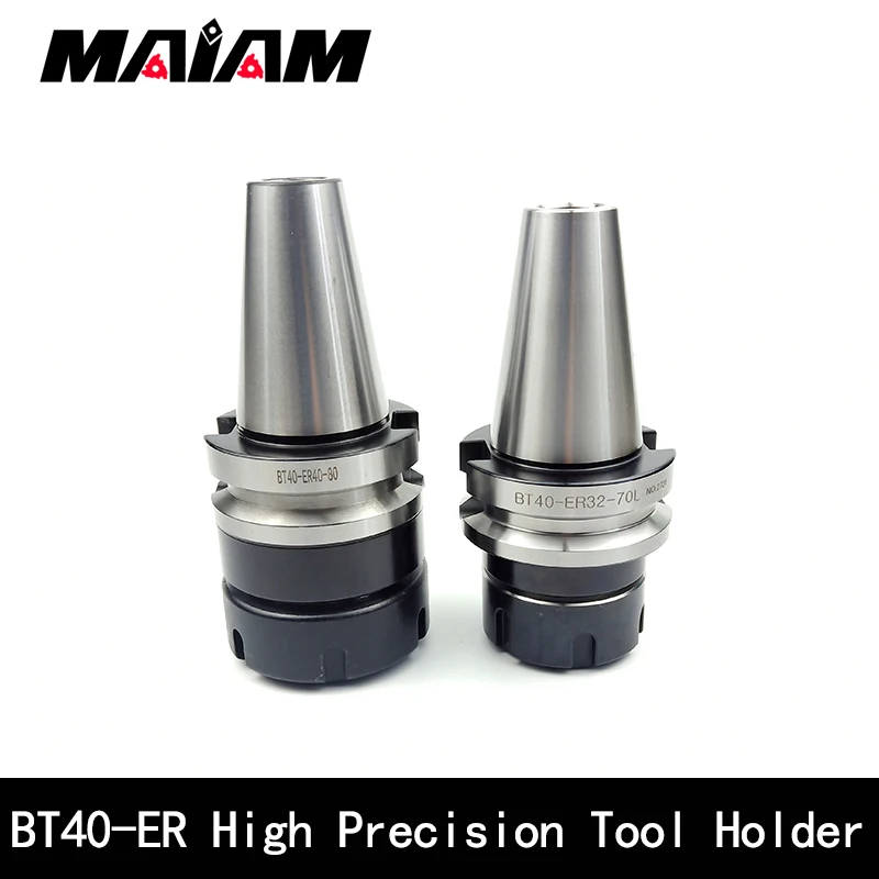 Vysoká presnosť 0,001 držiaka nástroja BT er Er BT40 ER16 ER25 ER25 ER32 ER40 Držiak nástrojov pre COLLET Nut Wrench Part CNC Centrum obrábania