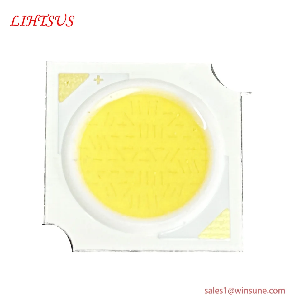 Vysoký CRI95+ LED COB Chip 3W 7W 12W 30W 36W48W Prály 1919 1313 1616 1818 RA95 RA95 Svetlo LED LED TELA LED TELE LED TELE LIGH