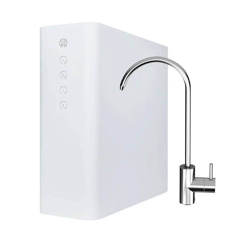 Vysoký prietok bez nádrže 600 GPD 1,57L/min High Tech Kuchynská kuchyňa Domáca čistič vody HOME POUŽITIE RO REVERSKÝ OSMOSOVÝ SYSTÉM Vodný filter
