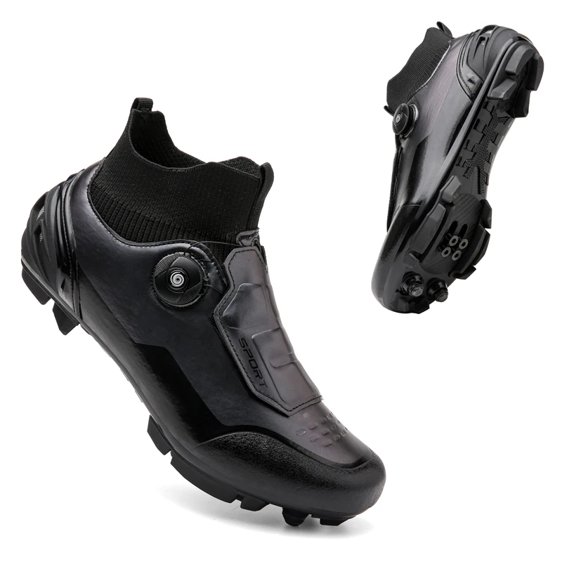 Vysoký vrchol MTB cyklistické topánky Men Outdoor Racing Bicycle Boots Road Dirt Sneakers tenisky na horské rýchlosti teniska Zapatillas mtb