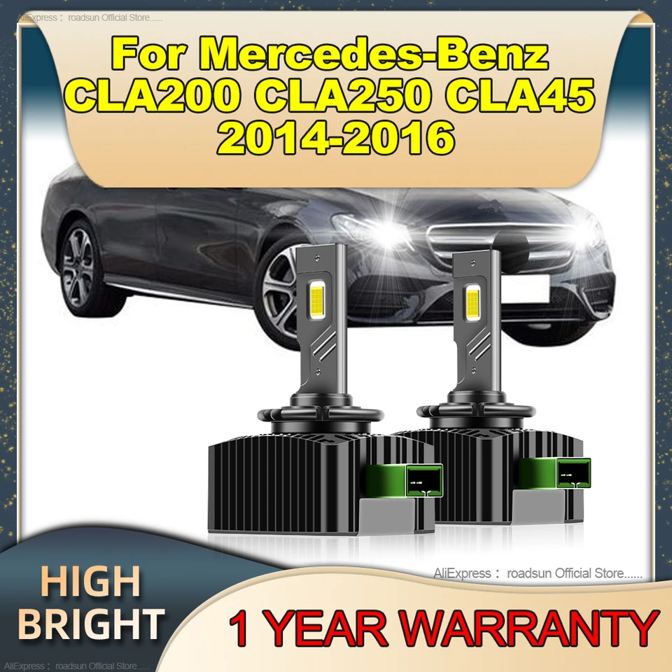 Vysoký výkon 110 W žiarovky automobilov 12V CANBUS D3S LED svetlá 6000K pre Mercedes-Benz CLA200 CLA250 CLA45 2014 2015 2015 2016
