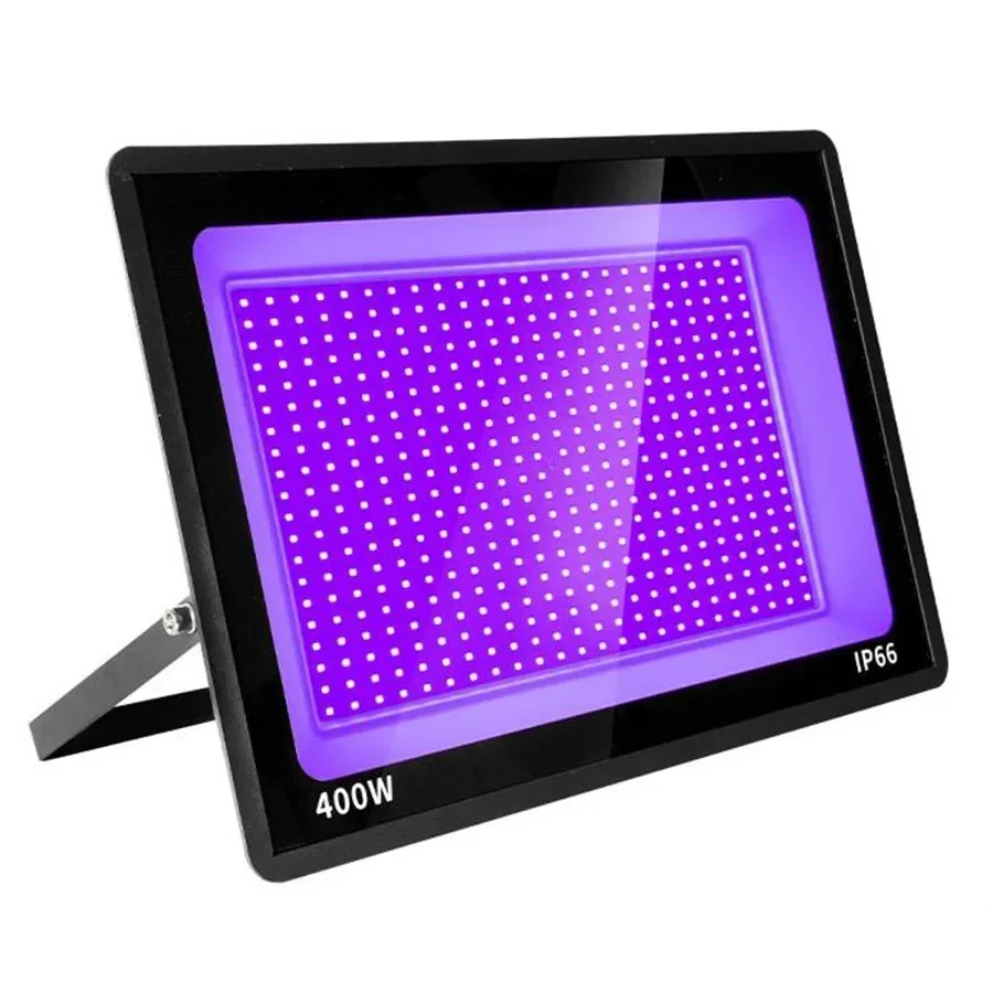 Vysoký výkon 400 W LED UV Čierne svetlo 100 W 200 W 300W UV povodňové svetlo vonkajšie 395nm LED UV Blacklight Svietidlo pre glow Party Decor