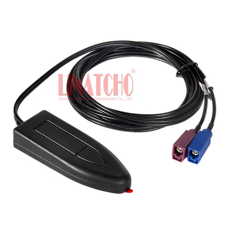 Vysoký zisk Dual Mode Navigačné vozidlo GPS+4G+BD2 Kombinovaný konektor externej automobilovej antény Fakra