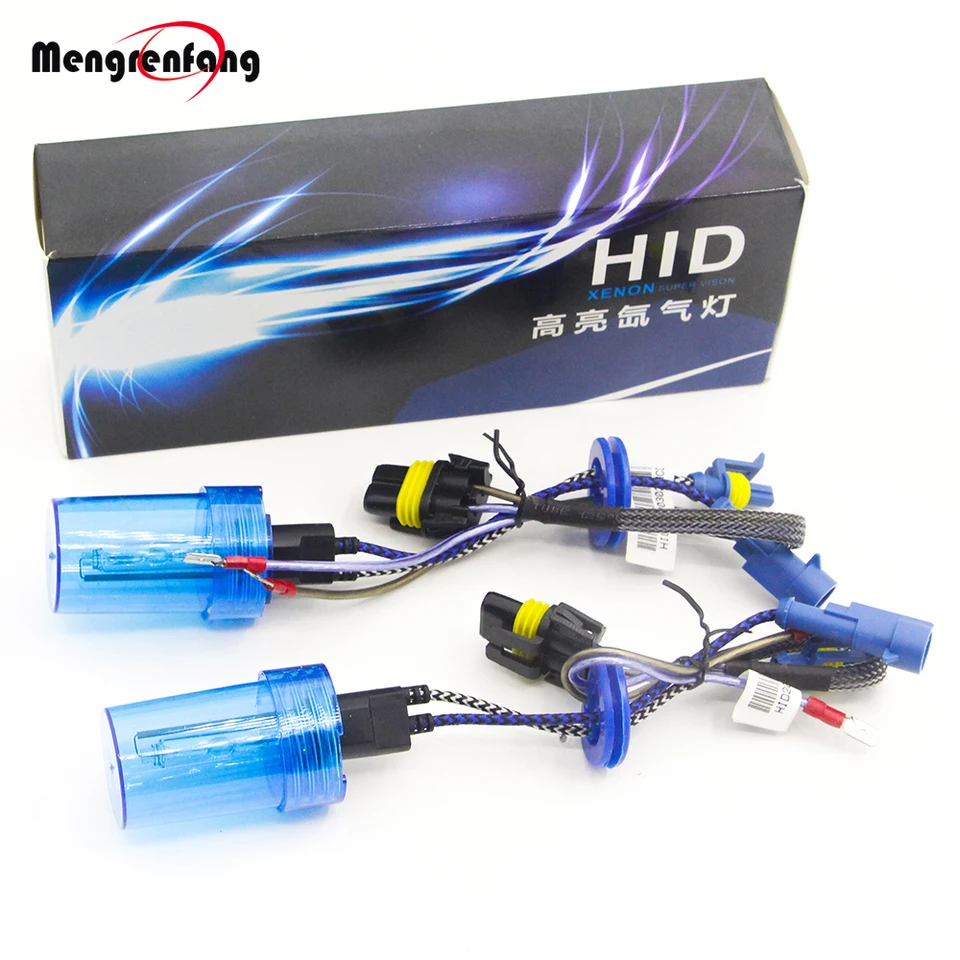 Vysoký žiarivý AC xenónový žiarovka 55W 9000lm HID xenónová lampa 4300K ​​5800k Svetlomet hmlového svetla H1 H7 H3 H11 9005 9006 9012 D2H 881
