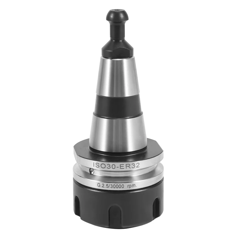 Vyváženie Chuck ISO30 ER32 50L Balance Collet Lathe Chuck G2.5 30000RPM CNC držiak nástrojov Nástroj z nehrdzavejúcej ocele