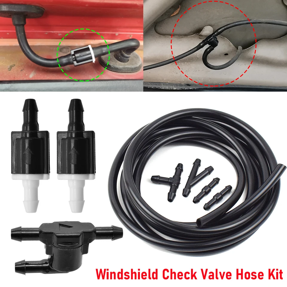Vyškrtnenie ventilu stieračov, ktoré nie sú spiatočnou hadickou pre hadicu pre Toyota Camry Hilux Corolla Avensis Prius Scion 8532126020 8532128020
