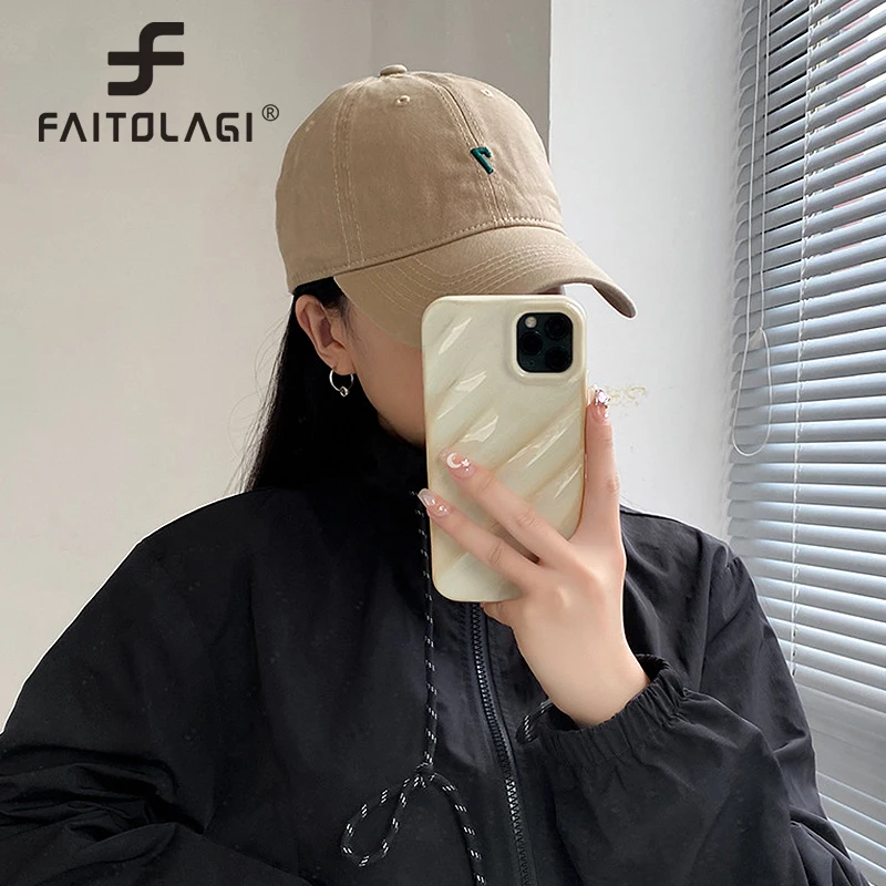 Vyšívacia baseballová čiapka pre ženy mužov so solám farebný klobúk bavlnená klobúk Príležitostná kačica jazyk Long Brim Sun Visors unisex kapota