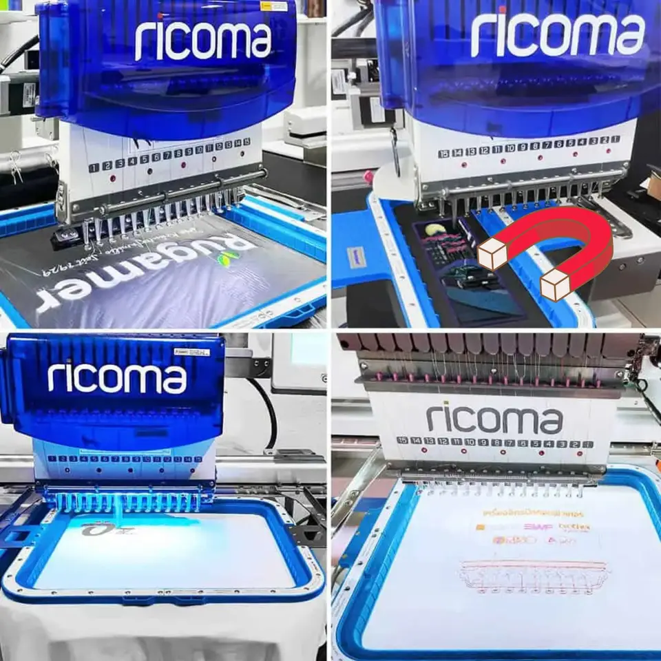 Vyšívacie obruče s magnetickým obručovým rámom pre vyšívacie obruče Ricoma MT TC SWD