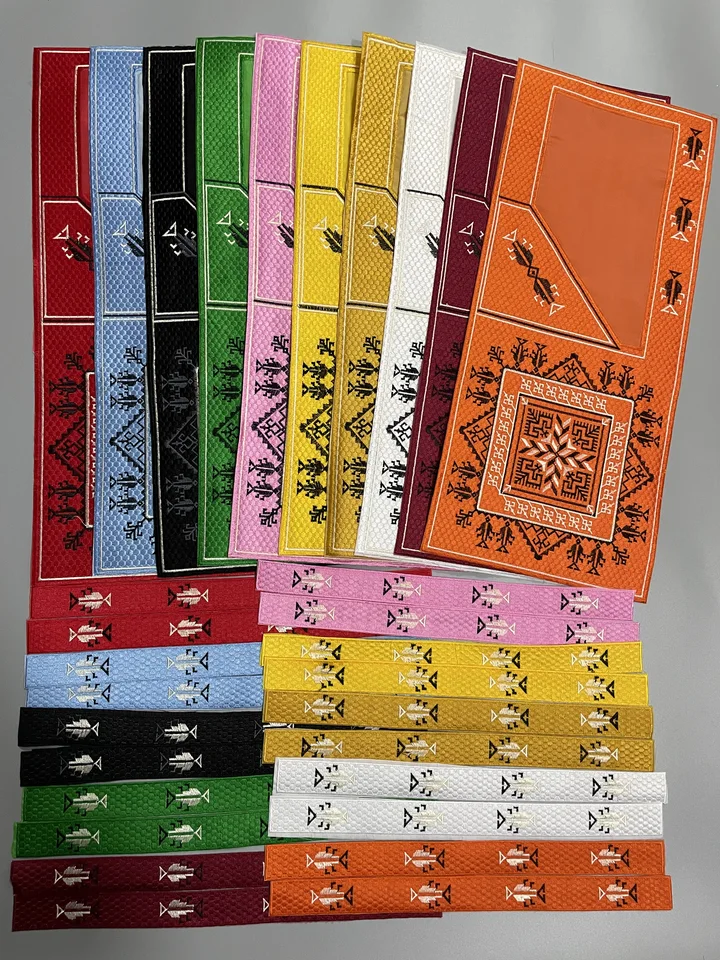 Vyšívanie výšiviek pánskeho goliera, šitie, africký odev, materiál pre domácich majstrov, čipk