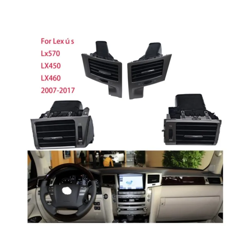 Vzdničný odvetvie pre Lexus LX570 LX450 LX460 2007-2017 Dashboard Air Outlet Air Vet Vent 5568060140,5560660080