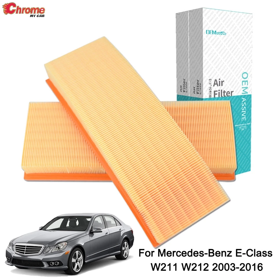 Vzduchový filter 2730940404 pre Mercedes Benz E-Class W211 W212 2008 2009 E230 E240 E280 E300 E320 E350 E500 E550