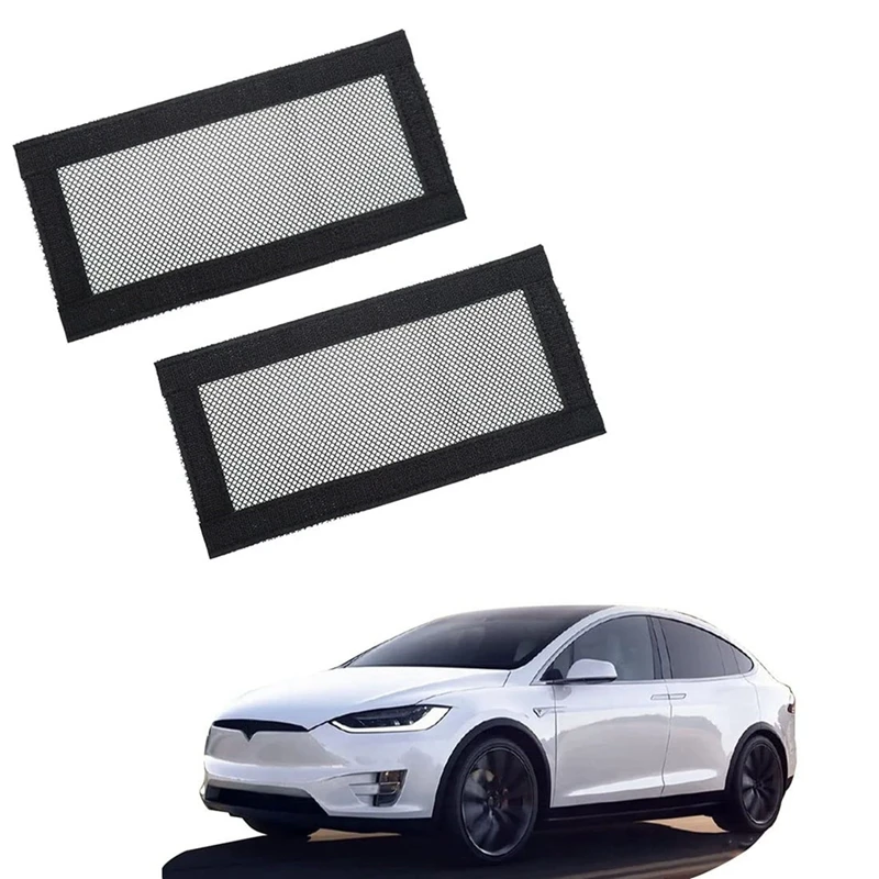 Vzduchový kryt na zadné sedadlá Grilles Protector Protector Zadný kryt prietoku vzduchu pre sedenie Vzdnitosť pre Tesla Model 3 Model Y 2017-2023,2ks