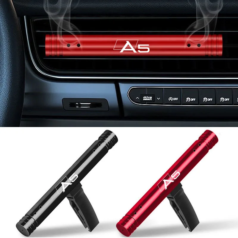 Vzdúrany automobilu Aróma difúzora Venter Clips Parfum éterický olej tyčinky automobilová vôňa pre Audi a5