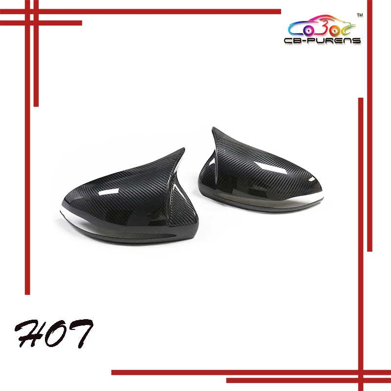 Vzhľad OEM/Ox Horn Vzhľad Pridajte/vymeňte typ suchého zrkadlového krytu Sravé uhlíkové vlákno 14+ pre Mercedes Benz W205 W222 W213 W238 X205 RHD iba RHD